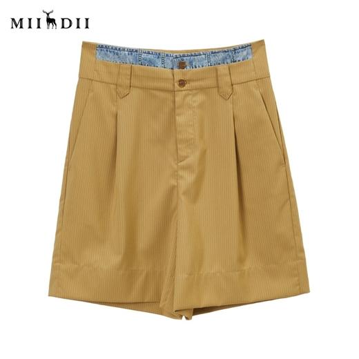 谜底2021秋季新款松身西中长裤213MK1611 商品图4