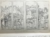 1857年 早期佛兰芒派画家 15页版画插图（含1幅展开图） 全真皮精装大32开 五层竹节背 环衬压花暗纹 商品缩略图10