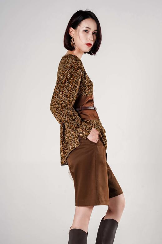 【S7】臣禾阔腿中短西裤K213030477 商品图4