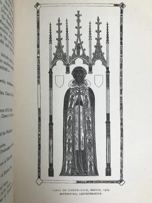 1928年 英格兰黄铜器图集 85幅插图 漆布精装大32开 商品图6