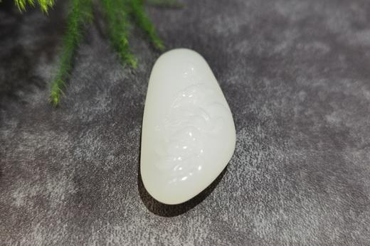 【御珠宫坊·传藏系列】羊脂白玉子料花鸟牌 商品图2