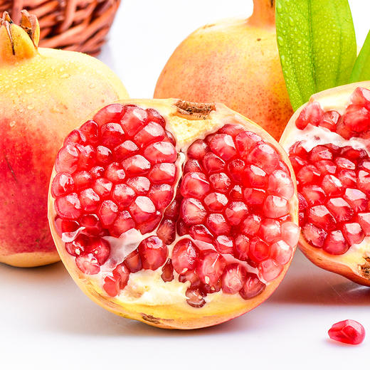 【一口爆汁】会理突尼斯软籽石榴   色泽艳丽 粒大多汁 商品图4