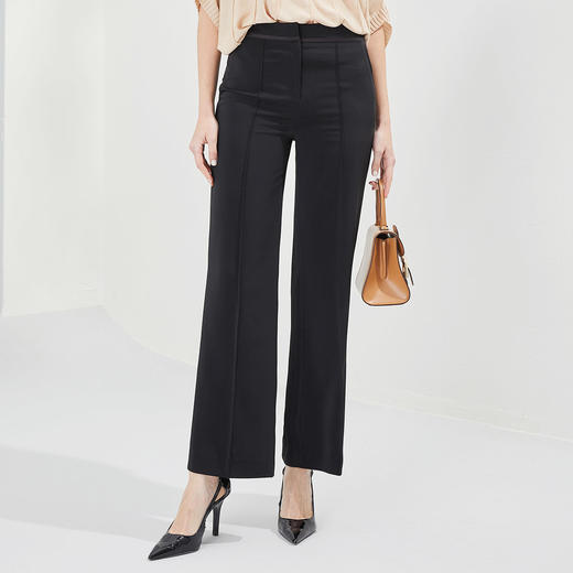 NF308斯尔丽瑟俪2021年春夏上新时尚修身版合体直筒裤 商品图2