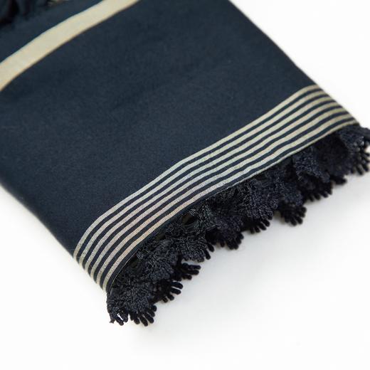 谜底衬衫2021秋季新款复古优雅宫廷荷叶领长袖上衣女213GS1773 商品图3