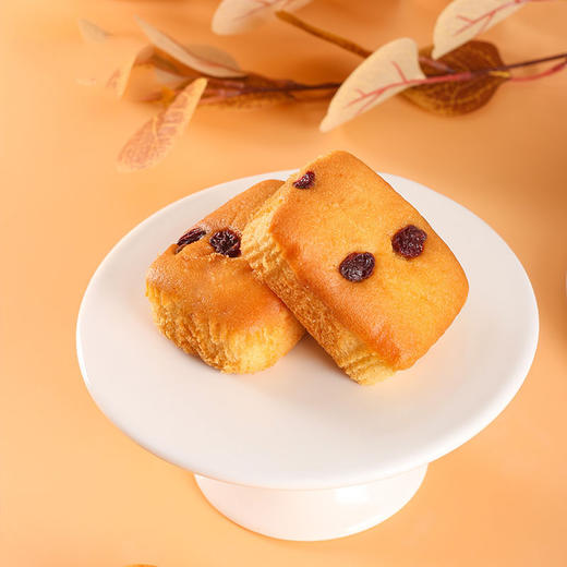 云棉蛋糕  松软可口 300g/箱 约9枚 绵密的口感 原味 椰子味 提子味 包邮 商品图2