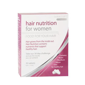 【直邮】Hair Nutrition女士  头发营养 30片