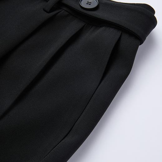 VIMAGE纬漫纪秋款新款休闲裤子百搭简约垂感宽裤子V1605209 商品图6