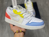 夏日特惠💰430 公司级 # Air Jordan 1 Low 彩色拼接DJ6909-100 商品缩略图2