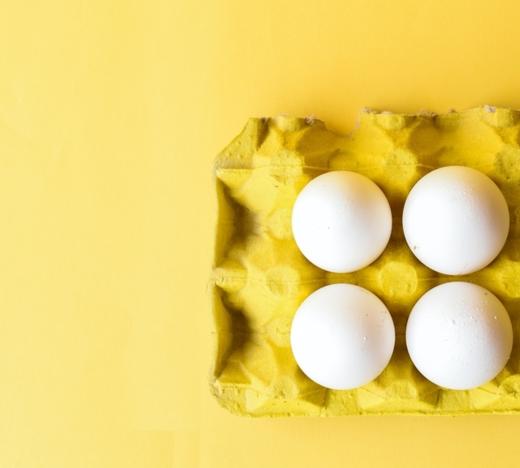 【团购自提】汉南白壳鸡蛋15枚塑料盒简装 商品图2