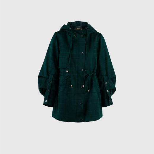 戴帽袖打折款式外套 商品图0