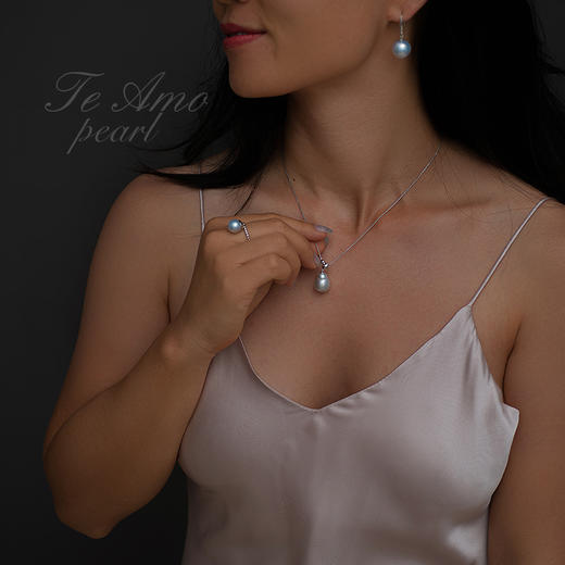 福禄系列【双福禄】海水珍珠项链 商品图3