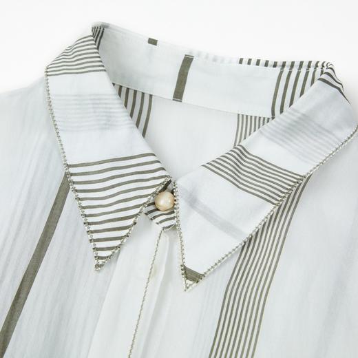 谜底2021秋季新款复古浪漫假两件收腰灯笼袖连衣裙213ML1806 商品图3