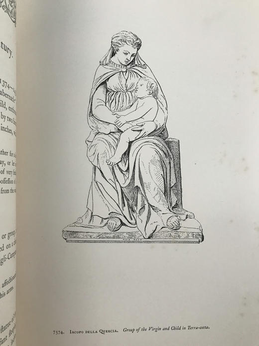 1862年 中世纪意大利雕塑与艺术的复兴 约20幅版画插图 真皮精装16开 商品图14