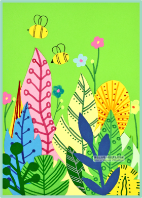 4-6岁综合创意《千奇百怪的叶子》树叶春天【自动发货：下单后，点击手机短信中收到的链接，即可获取文件下载的链接；如有任何问题，可添加客服微信hm33268获得帮助】
