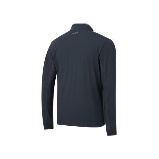 RAPIDO雳霹道2021春秋季男士撞色领口修身弹性休闲立领外套CN1676G02R 商品图1