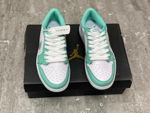 夏日特惠💰430 Air Jordan1 LoW OG NeutralGrey 低帮AJ1薄荷绿灰色CZ0790-100 商品图1