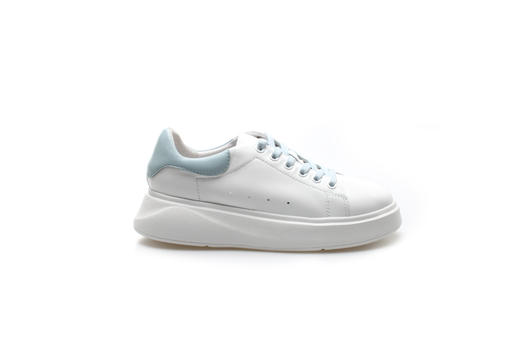 豪麟名鞋奥莱迪嘉女装牛皮革休闲鞋DJXXO12WX203蓝色  原价1660元 商品图0