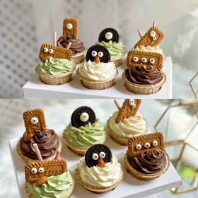 新派口味组合cupcake甜蜜下午茶，口感和颜值缺一不可的杯子蛋糕。