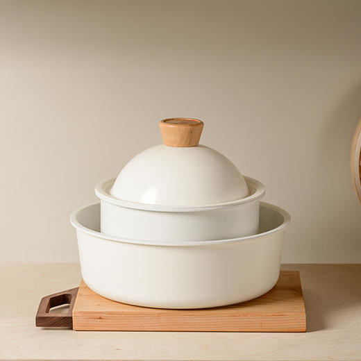 KimsCook 一米阳光锅具全家福五件套 奶锅/煎锅不粘锅 可拆卸把手[福利品] 商品图3