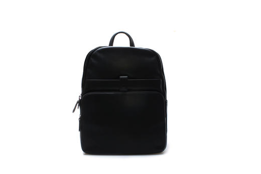 豪麟名鞋奥莱迪嘉男装牛皮革双肩背包TMPB12AN204黑色  原价2460元 商品图0