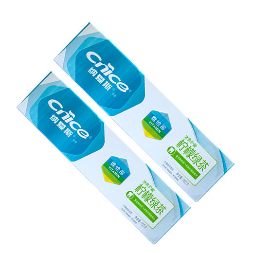 纳爱斯维他命柠檬绿茶香牙膏【165g】 商品图1