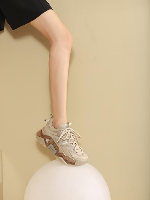 westory女款2021秋季新品时尚百搭休闲运动鞋W21CM71601 商品图1