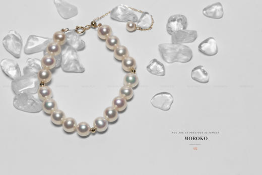 MOROKO×mini淡水珍珠丨净月「手链」/ Luna 商品图6