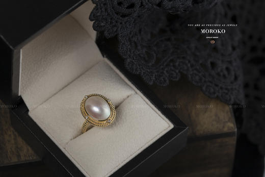 青云·马贝珍珠 | 复古风·戒指 商品图6