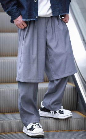 S13905323两穿直筒套装西裤