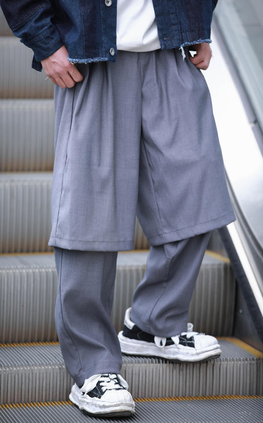 S13905323两穿直筒套装西裤 商品图0