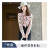 XZ-SY8081早秋新款韩版别致设计感小众职业碎花雪纺女士衬衫女夏薄款 商品缩略图5