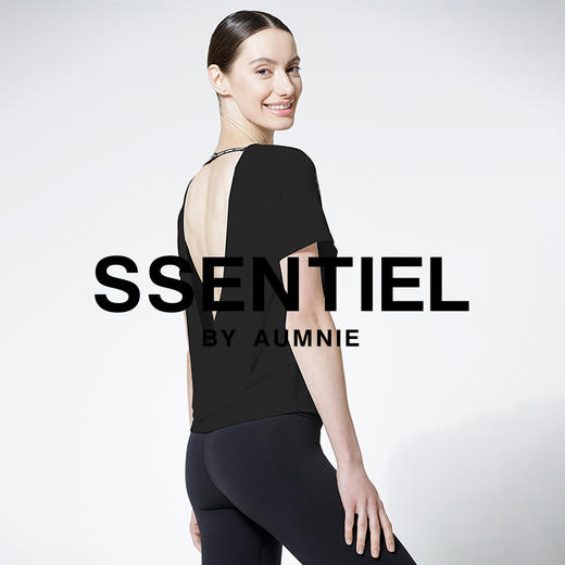 露背交叉重叠T恤罩衫 / OPEN BACK WRAP TEE 商品图3