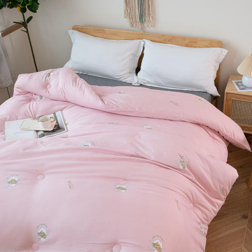 驱寒生姜被 生姜驱寒被 融入生姜精华 提高睡眠质量 亲肤面料 蓬松保暖  透气舒适 商品图1