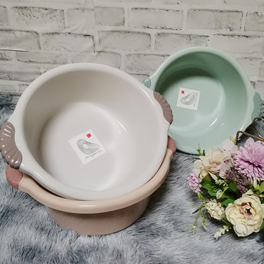【3.3元/个】美亚贵族贝壳双耳小号盆0226/23cm（1115904） 商品图0
