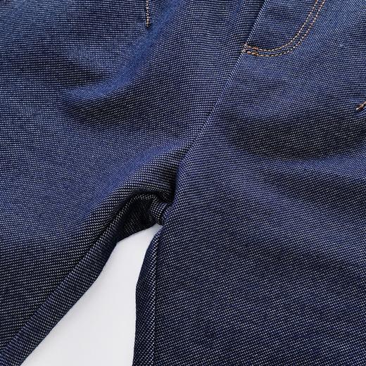 英氏-童衣类（秋）E1英针长裤深牛仔蓝100CM 商品图2