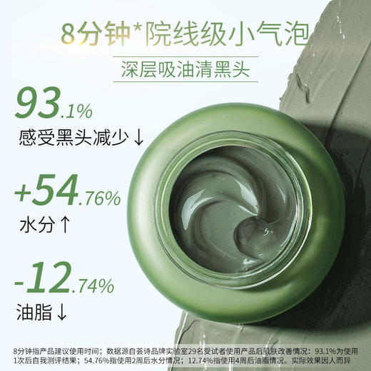 【买2盒立减20元送2套赠品礼包！赵露思金晨同款加拿大原装进口荟诗冰川净肤泥膜1次≈3次美容院皮肤排du项目】清痘去黑头粉刺缩毛孔痘印痘坑嫩肤提亮肤色院线级spa男女通用 商品图1