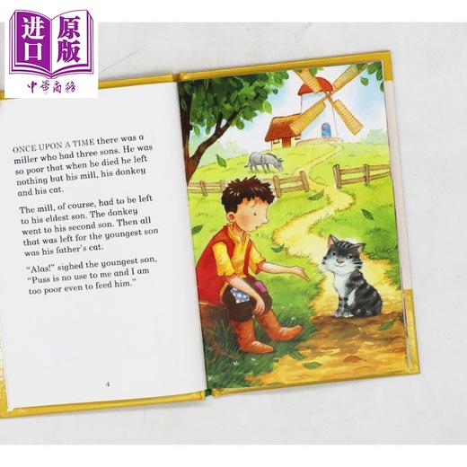 【中商原版】英文原版故事书 Puss in Boots 穿靴子的猫 精装 Ladybird Tales 系列 儿童睡前童话故事图画书 商品图1