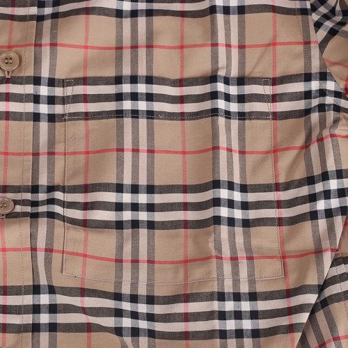 Burberry/博柏利   男装 服饰 21早秋  经典格纹衬衣 男士长袖衬衫经典格纹 商品图4