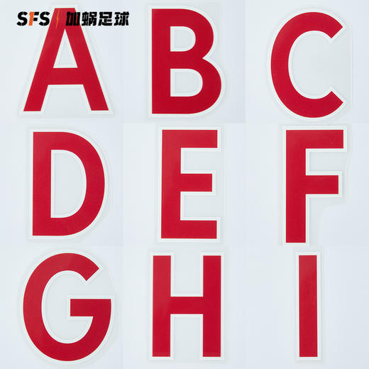 SFS 2019-2021赛季英超联赛球员版红色印号 胶质 个性定制 Avery 商品图1