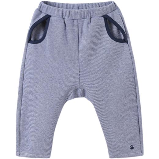 英氏-童衣类（秋）E1英针长裤宝蓝100CM 商品图4