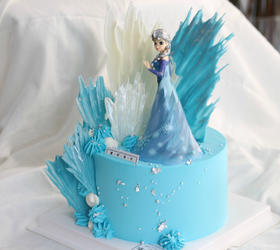 【生日蛋糕】迪士尼冰雪奇缘艾莎款
