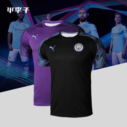 PUMA/彪马19-20赛季曼城训练短袖T恤男75579817 商品图0