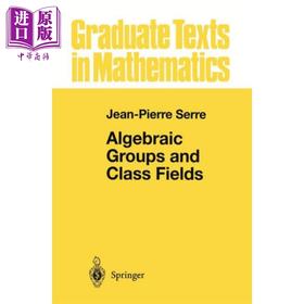 【中商原版】Algebraic Groups and Class Fields	英文原版 代数群和类域 第1版 Jean Pierre Serre