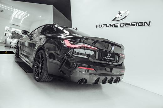 宝马BMW 4系 G22 FD 高品质 碳纤维后唇 商品图3