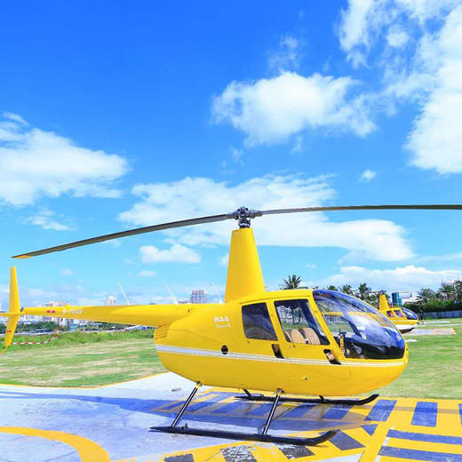 海南三亚自由行直升机体验低空游览海棠湾蜈支洲岛三亚湾凤凰岛 商品图1