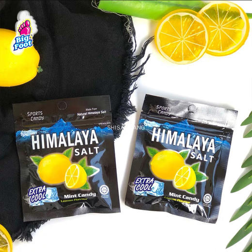 网红爆款！主播明星强推！马来西亚碧富牌柠檬薄荷糖海盐小黑糖15gX12袋 商品图7