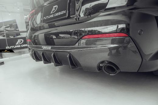 宝马BMW 4系 G22 FD 高品质 碳纤维后唇 商品图0
