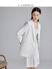 西嘉C+IMPRESS/西嘉白色西装棉麻套装时尚休闲 商品缩略图3