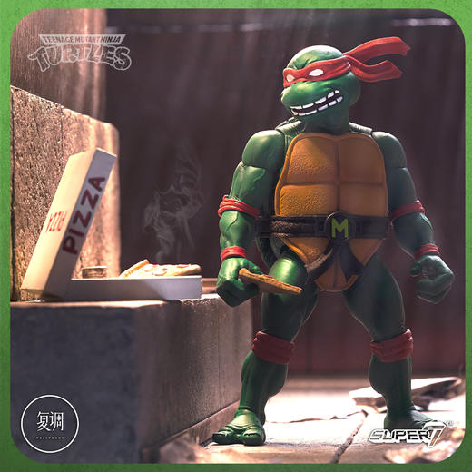 现货 Super7 忍者神龟 终极版系列 3 米开朗基罗 牛头 商品图1
