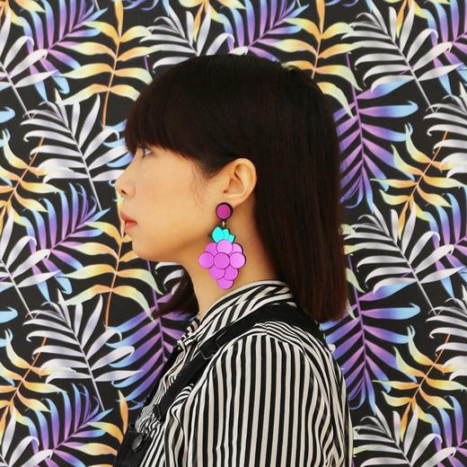 北京仓｜Jennifer Loiselle-Grapevine-葡萄藤 耳环［英国设计师］ 商品图1